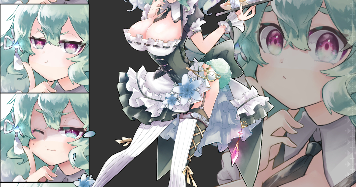 2021キャラクターデザイン_SD＋2023衣装差分 | ViViVi